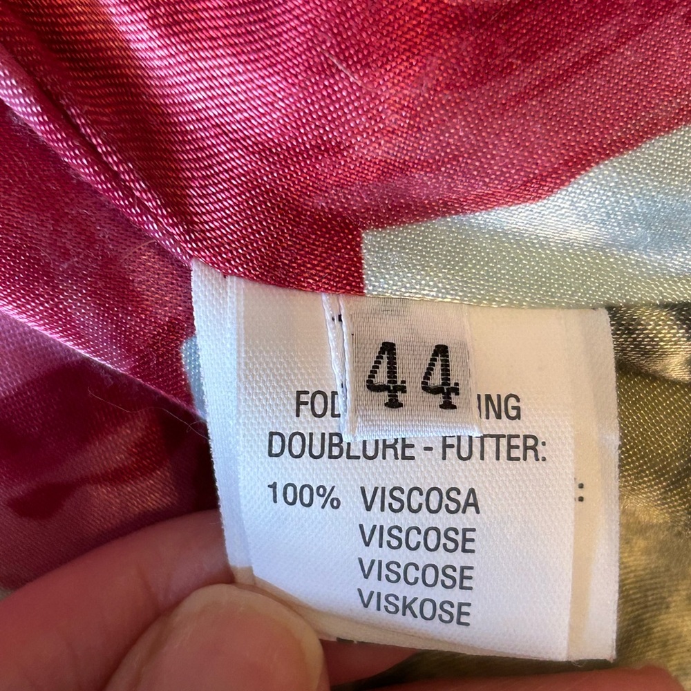 Women's Colorful Floral Vintage Jacket - Picture 6 of 7